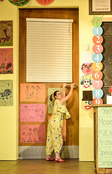 Charlie Russell in Groan Ups. Photo by Robert Day.