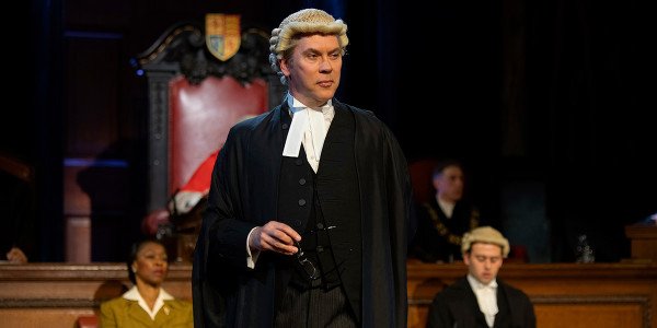Giles Taylor in Witness For The Prosecution (Photo: Ellie Kurttz)