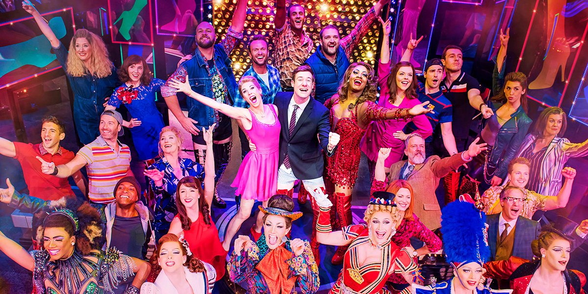 The 2017-18 West End company of Kinky Boots (Photo: Matt Crockett)