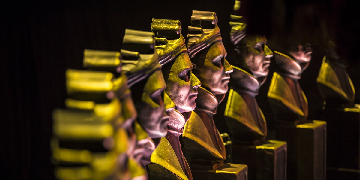 Olivier Awards statues (Photo: Pamela Raith)