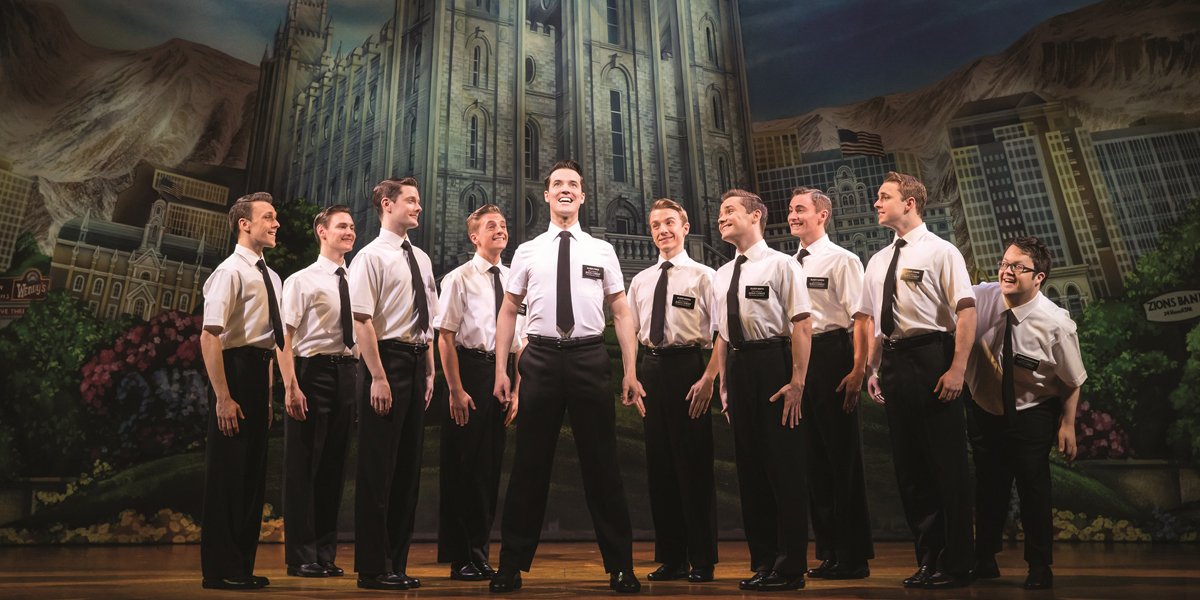 The Book Of Mormon, London, at The Prince of Wales Theatre (Photo: Johan Persson)