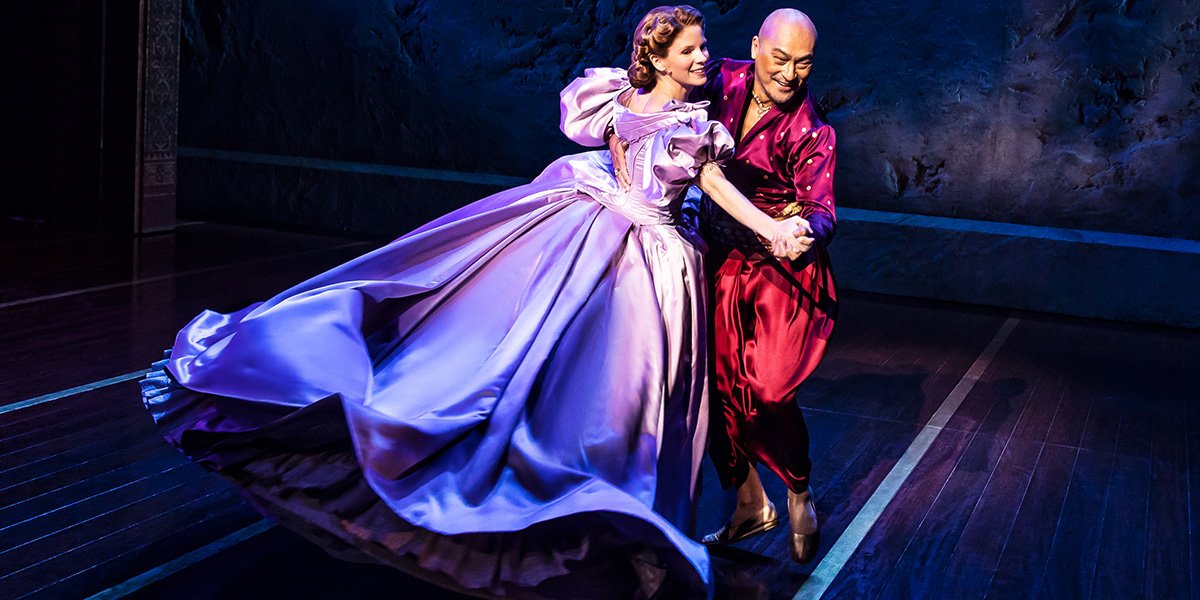 Kelli O'Hara and Ken Watanabe in The King And I