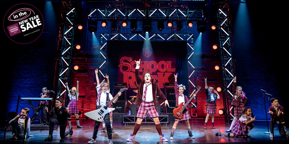 School Of Rock The Musical with NYS Sticker template y92ud3